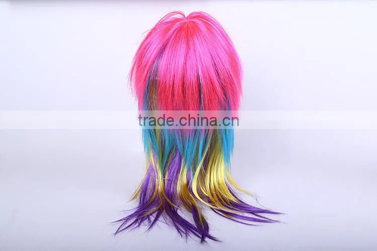 Made With Synthetic Material High Quality Size-Adjustable Wig