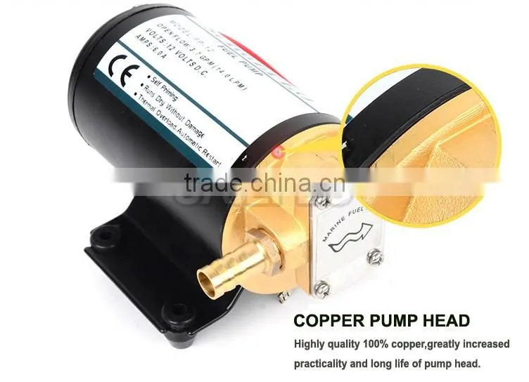 Sailflo high quality DC 12v dc 14L/min electric gear pump price