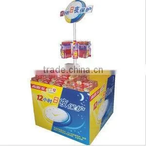 AEP promotional detergent paper display stand