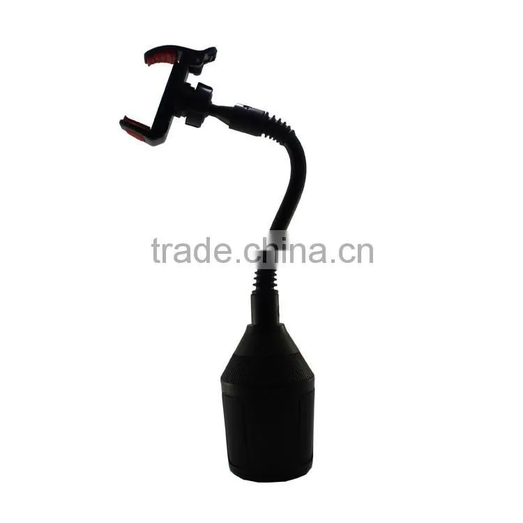 universal car Cup mount Holder for cell phones tablets fully adjustable clip design