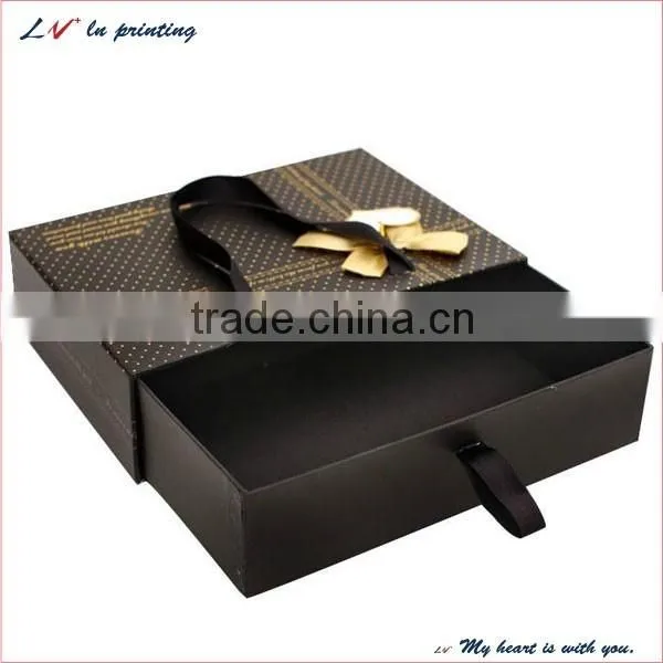 hot sale drawer perfume packaging box with window made in shanghai