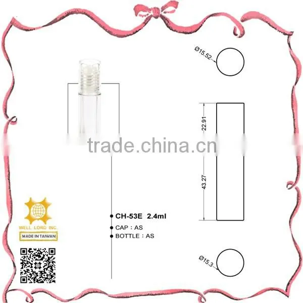Classical silvery affordable lipstick tube packaging wholesale