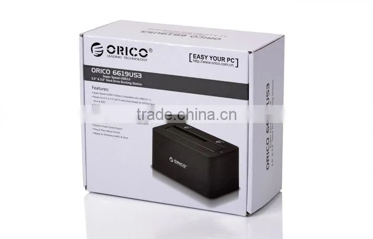 6TB 1-Bay 2.5" 3.5" SATA 3.0 HDD docking station