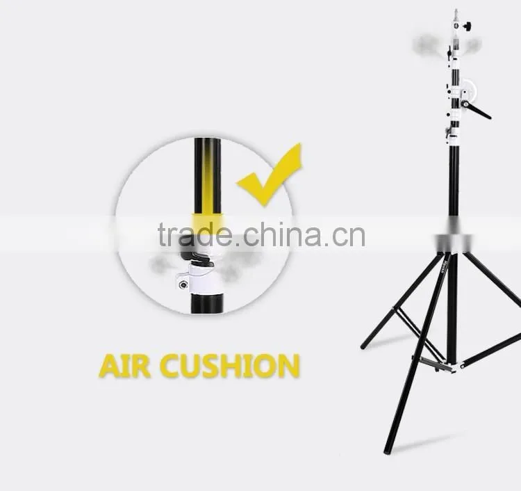 Factory supply multi-function heavy duty studio light stand with air-cushion