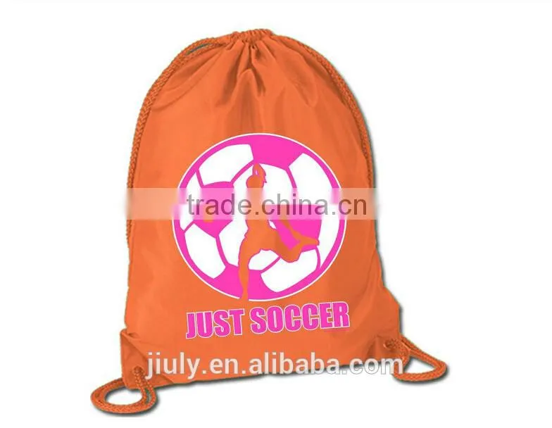 Soccer sport pack cinch sack soccer drawtring bag