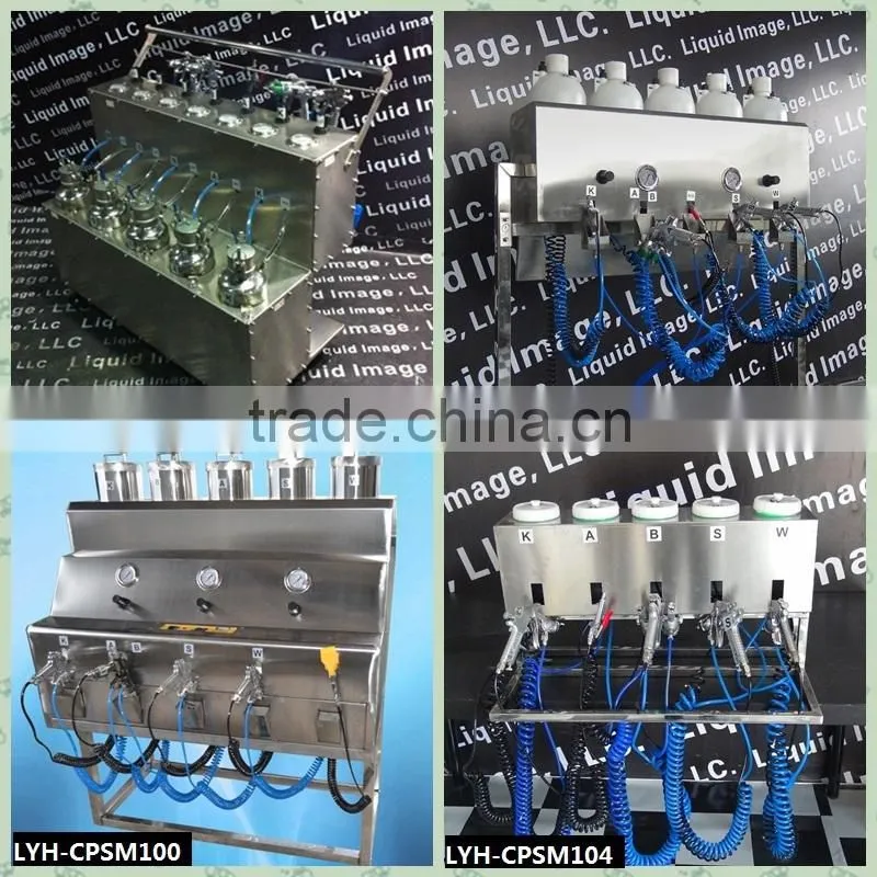 Decorative mirror plating machine spray chrome machine