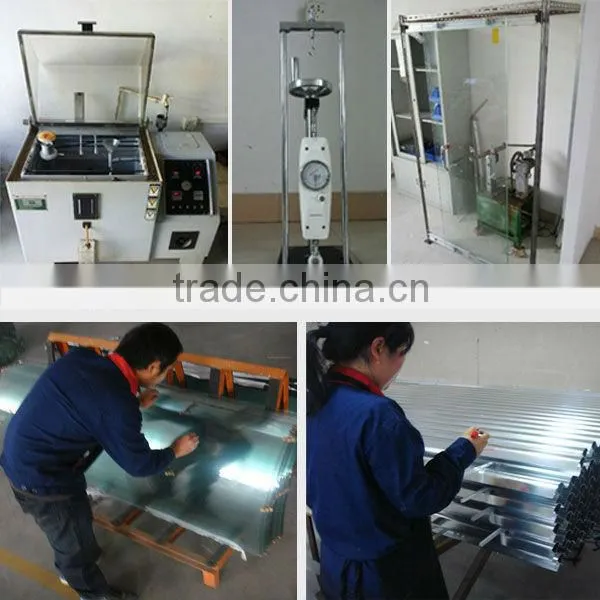Aluminum Sliding Frosted Shower Screen