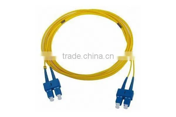 SC-SC Duplex SM Fiber Optic Patch Cord Cable