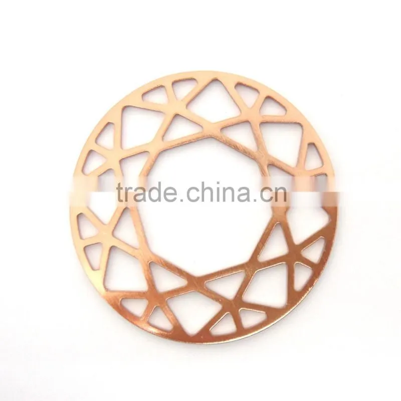 Factory direct wholesale big size round pendant designs for women