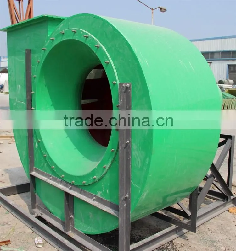 ISO Standard FRP industrial fan, centrifugal blower, centrifugal fan price