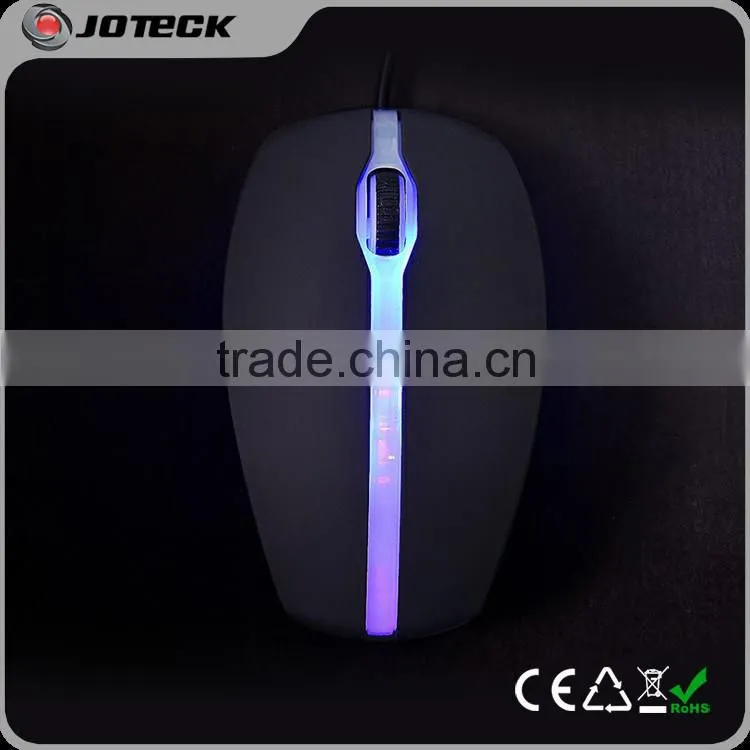 Small backlit 3d blue digit laptop mouse