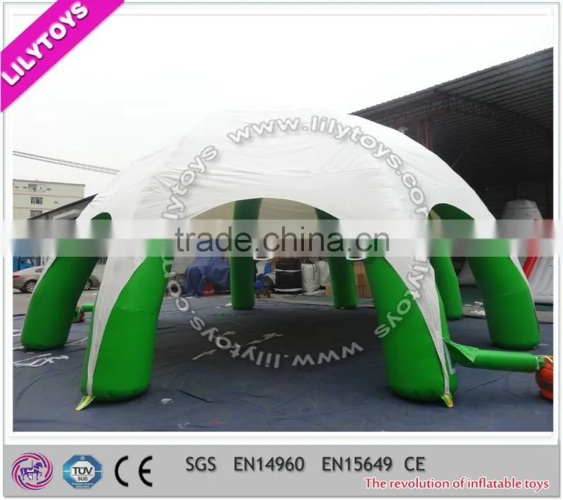 Large eight legs durable air pillow design inflatable tent for party