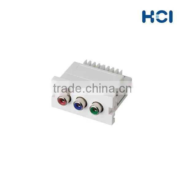 IDC Type RGB Component video to LAN Cable Multimedia Extender
