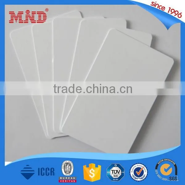 MDP79 CMYK printing hard plastic business cards/credit card size custom printing holographic pvc cards