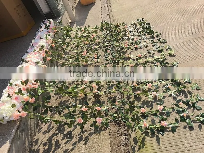 wedding church background haning flower stage backdrop hanging flower wholesale