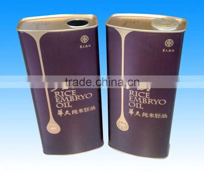 3L camellia oil tin can