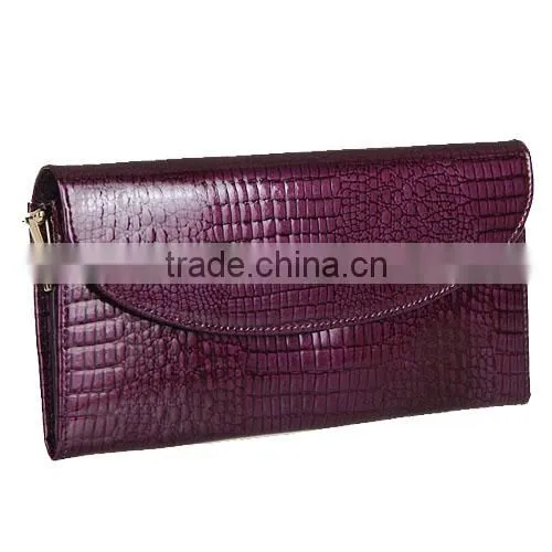 Genuine Leather Crocodile Evening Bag Wallet(BCNZ003)