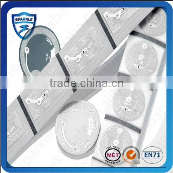 factory price paper roll RFID NFC inlay / ntag wet inlay / dry inlay