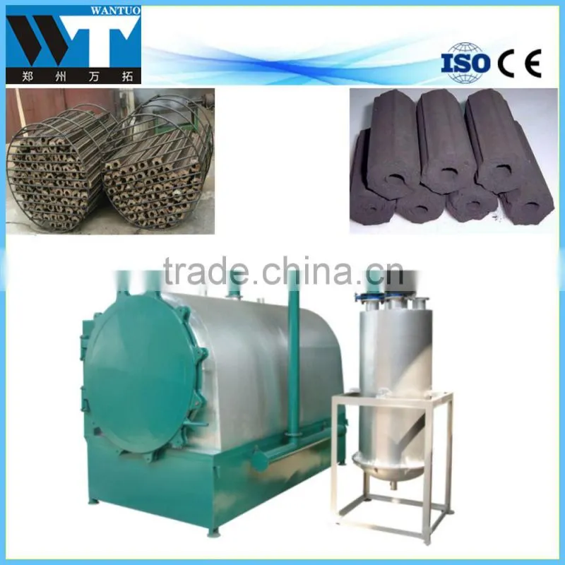 The horizontal airflow wood carbonization furnace