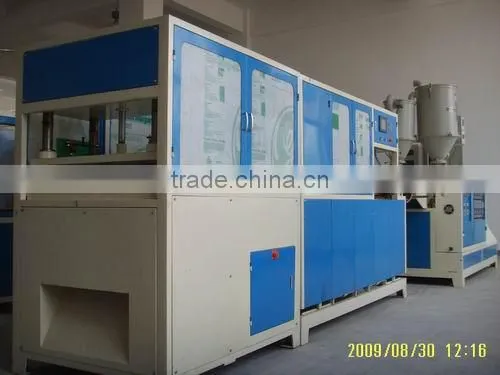 Disposable plastic product machine