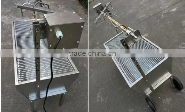 New stainless steel moveable chinese bbq grill