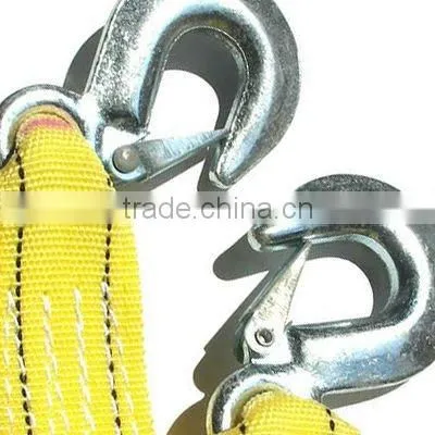 towing strap with shackle