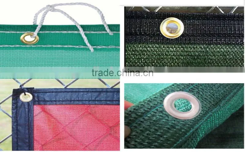 Privacy screen &windscreen fence W/Brass Grommets