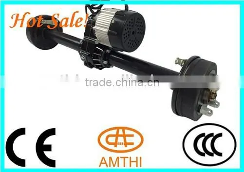 electric tricycle motor with rear axle, 3 wheel electric trike motor 48V, electric motor with reduction gear, AMTHI