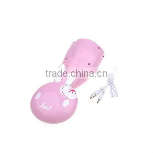Pink Lucky Rabbit USB LED Touchable Energy-saving Music Lamp
