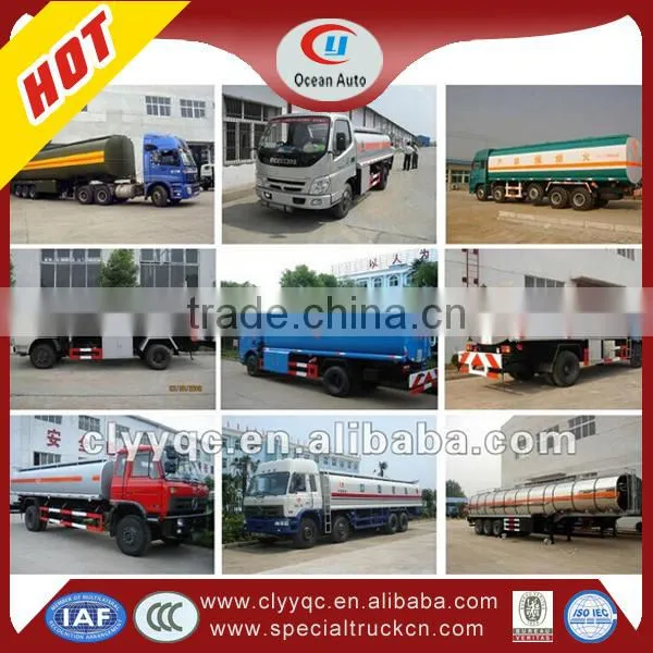 50cbm oil tanker, 3 axle tankers, semi-trailer tire carrier