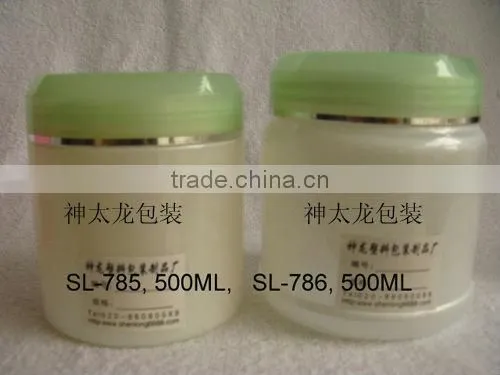 500ml bottle round plastic container