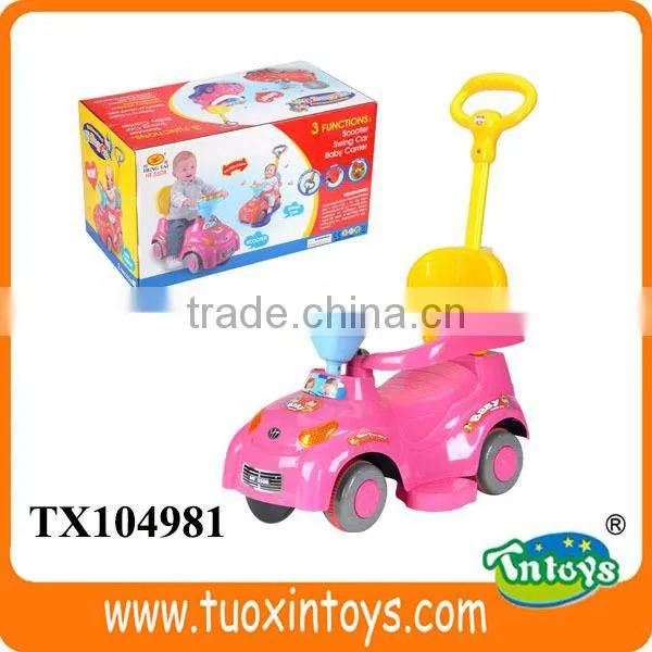 Plastic fancy baby walker bicycle wheels