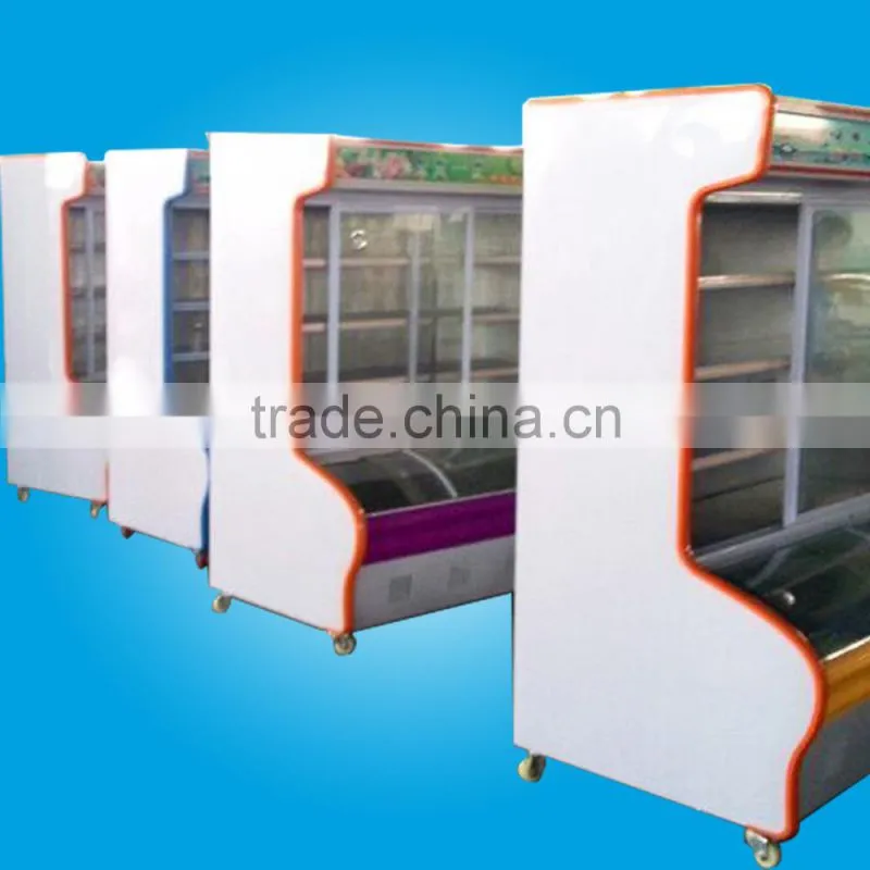 Vertical dish order display-series supermarket showcase refrigerator /refrigerator magnet /vaccine refrigerator