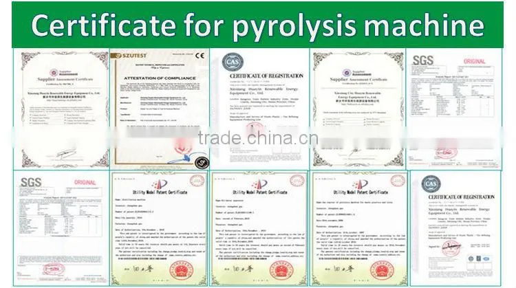 INTERMACH 2015 THAILAND WASTE TO OIL PYROLYSIS MACHINE XINXIANG HUAYIN