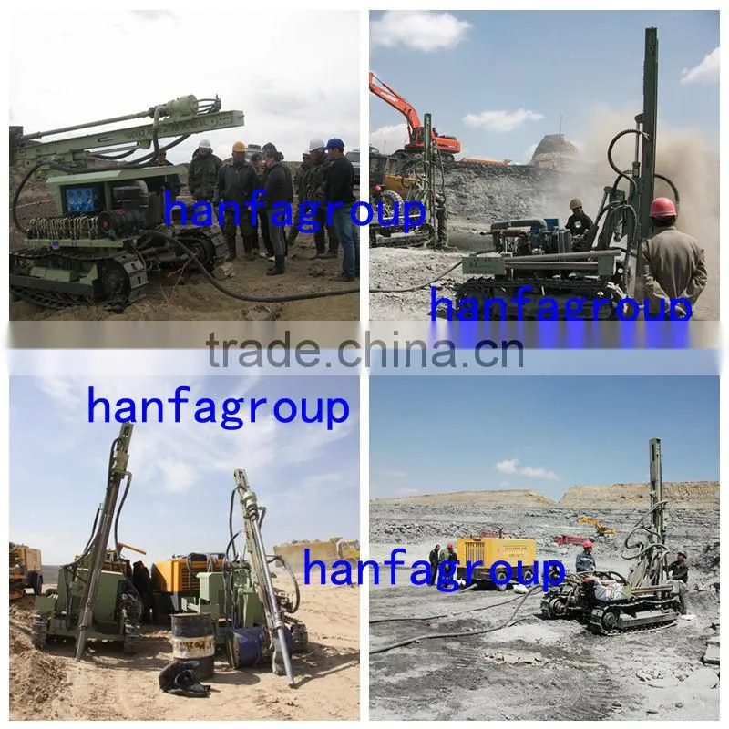 Special recommended ! Most portable and economic blasthole drilling rig HF100YA2 for mining