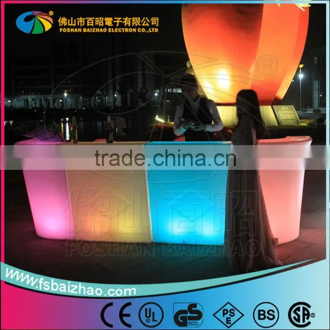 outdoor events light bar illuminated led chair led light up bar counter