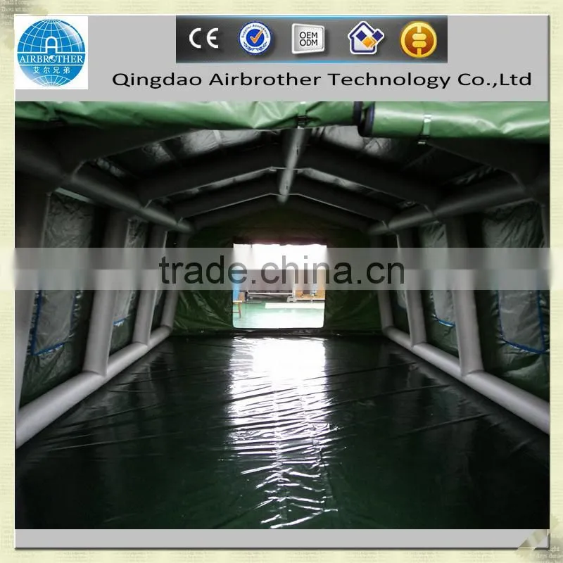Airbrother PVC tarpaulin inflatable military tent