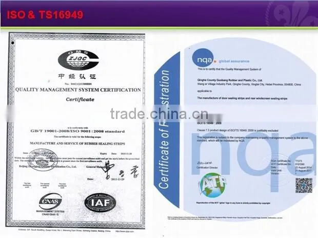 Good performance best price rubber seal strip for electrical cabinet