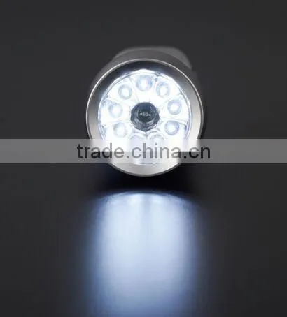 Portable universal Emergency 1W high power led flashlight torch with safe Hammer/led flashlight