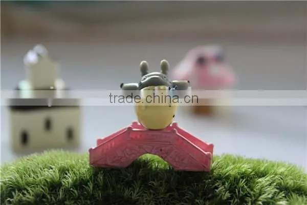 Strange small decoration, moss micro landscape ornaments, Hayao miyazaki little totoro doll