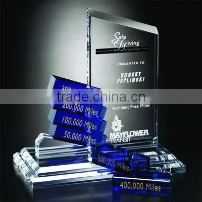 2016 exquisite crystal book trophy