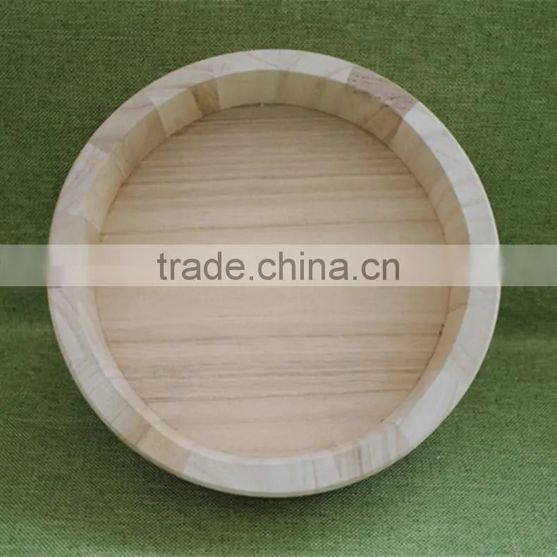 Round tray round wooden serving tray round mirror tray round wooden tray for home