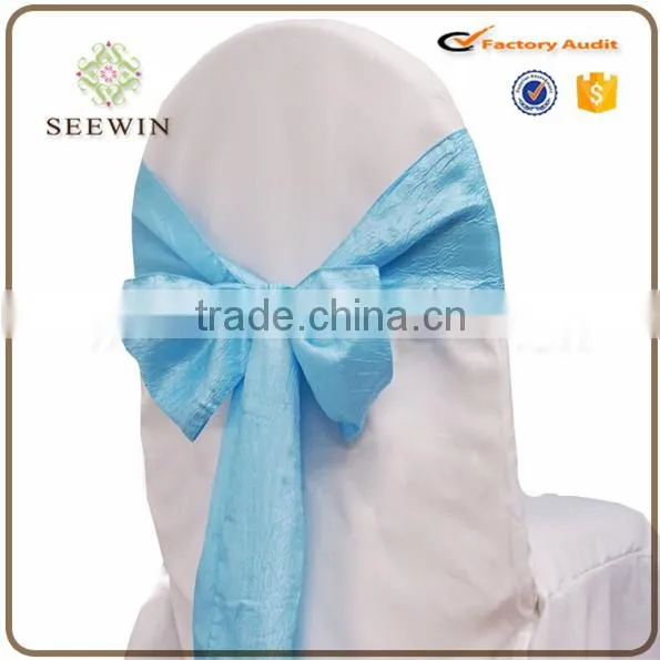 soft tafatta floral chair sash