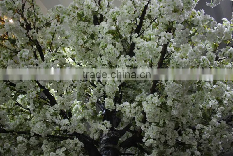 silk cherry blossom tree indoor decoration artificial cherry /sakura flower trees
