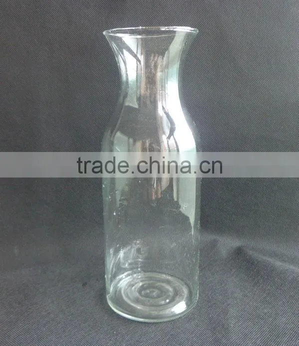 Clear Glass Flower Vase For Sale