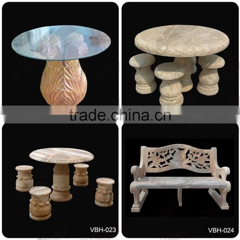 Hot Sale Marble Bench for Decoration VBC--001