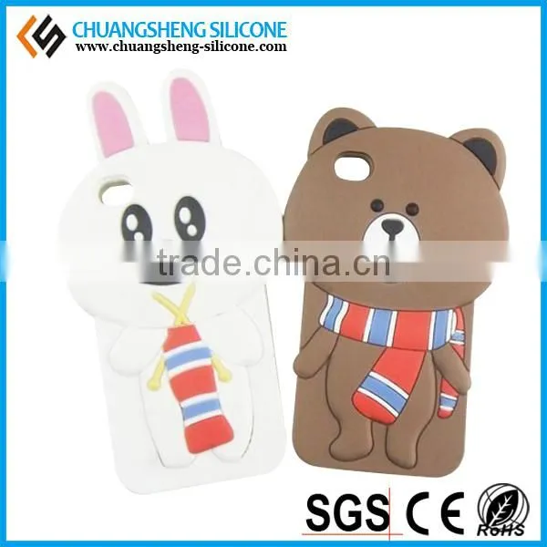 2015 new product 3D silicone Phone case,phone covers