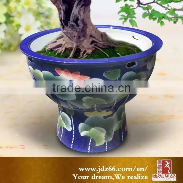 Lotus large Chinese garden pots