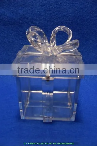 fancy christmas clear gift box