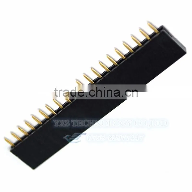 20PIN Single Female Header 2.54mm Space 1*20P